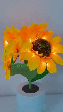 Lámpara de flores para regalo del Día de la Madre