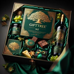Cesta de regalo Elegancia Kiwi Encantada