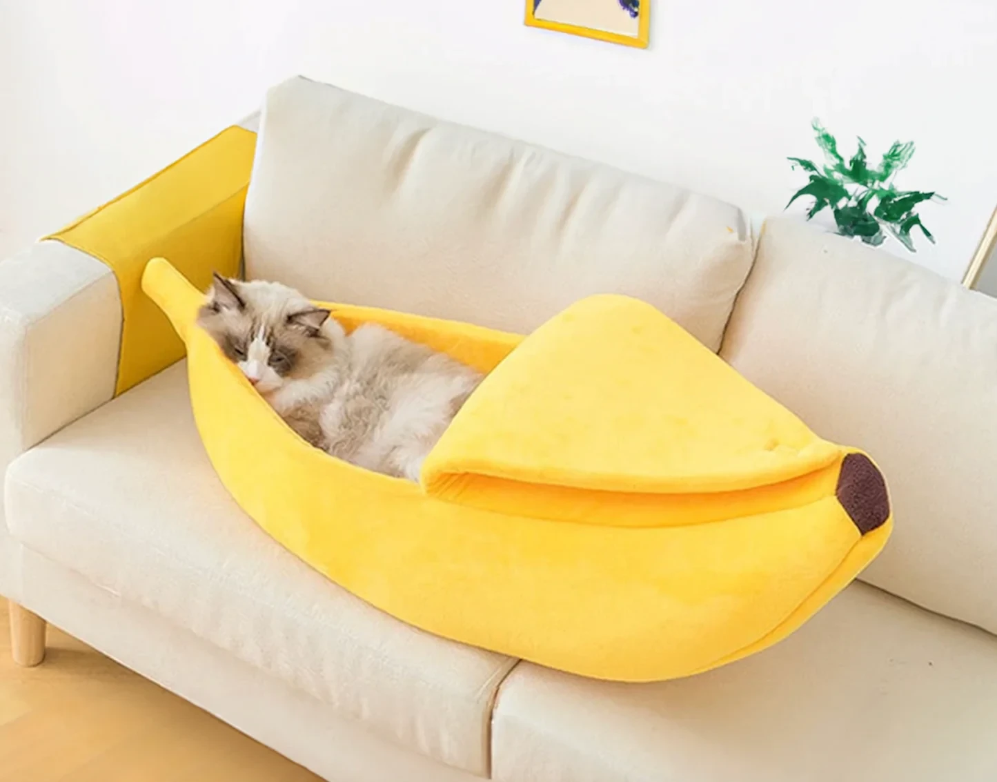 Cama para mascotas Banana Bungalow