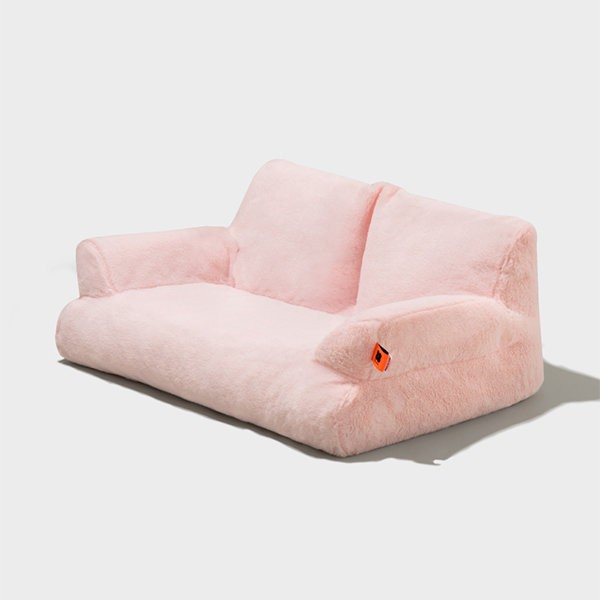 Cama para gatos con forma de sofá - Felpa - Rosa - Amarillo - 4 colores