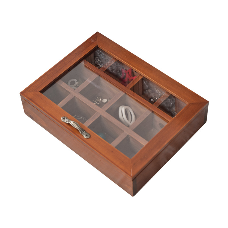 Caja de almacenamiento de madera