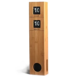 Reloj de bambú