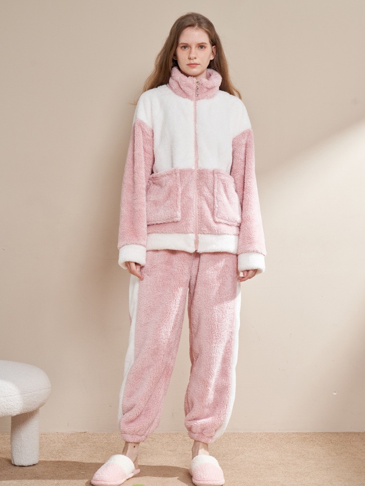 Conjunto de ropa de casa de franela CozyChic