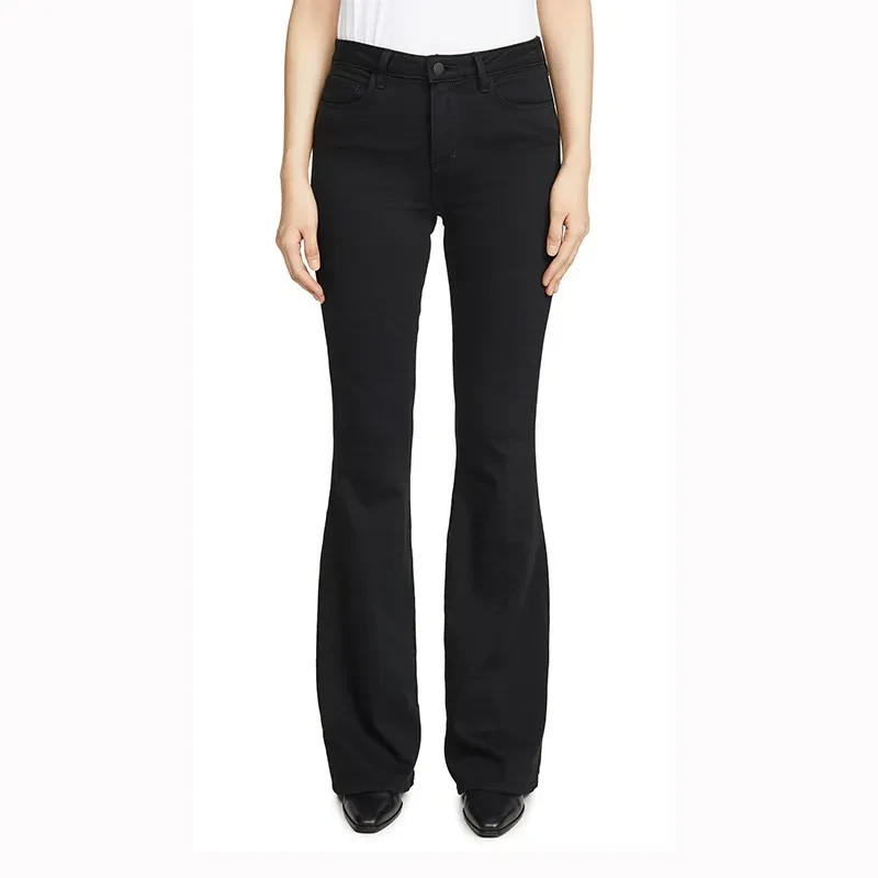 Pantalones vaqueros de cintura alta para mujer, ajustados y elásticos, de aspecto alto y adelgazantes.