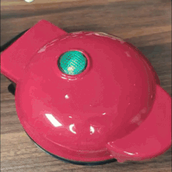 Mini máquina para hacer wafles