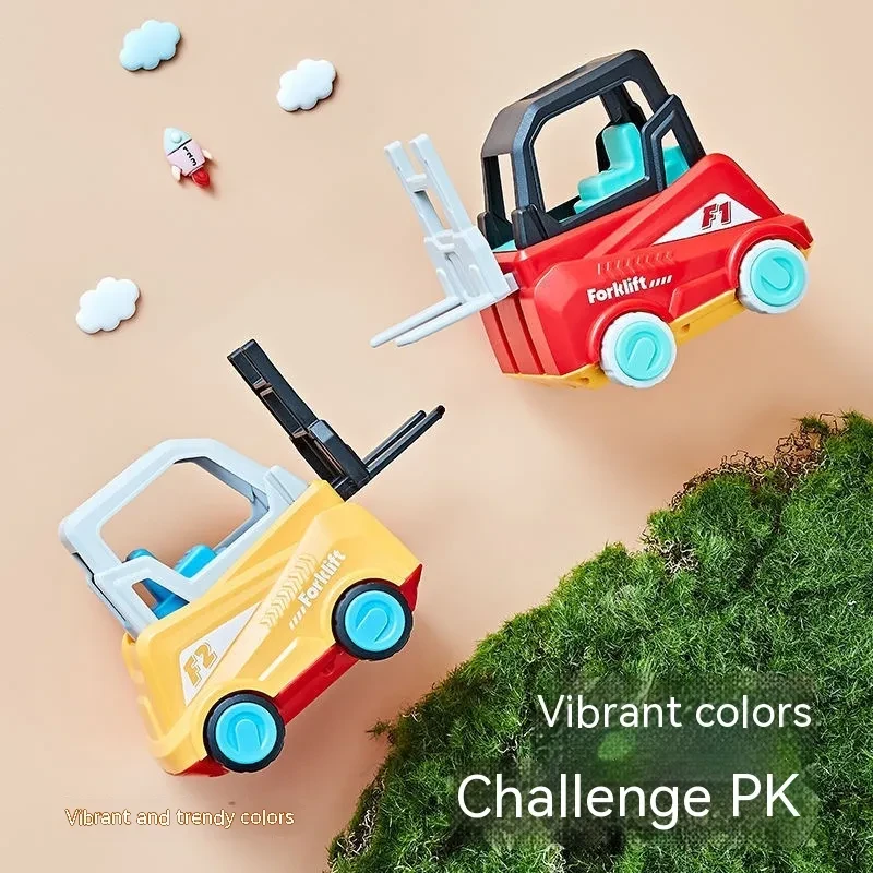 Crazy Forklift - Juego de habilidad de apilamiento para 2 jugadores