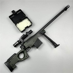Rifle de francotirador de largo alcance AWM Gel Blaster