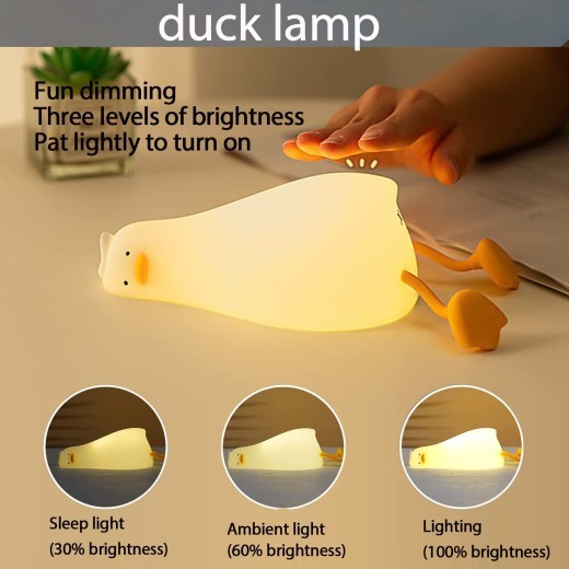 Luz nocturna de pato