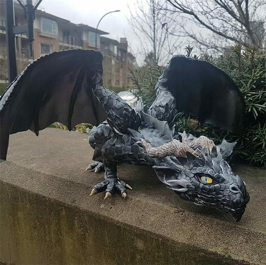 Escultura Dragón