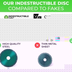 DISCO INDESTRUCTIBLE - Corta todo en segundos