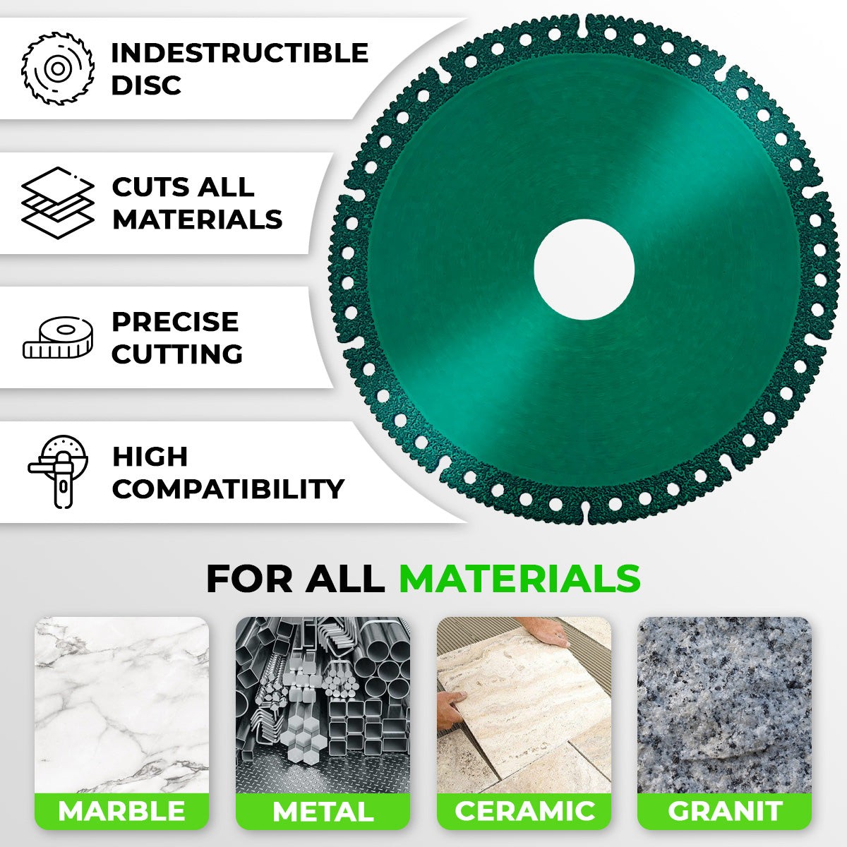 DISCO INDESTRUCTIBLE - Corta todo en segundos