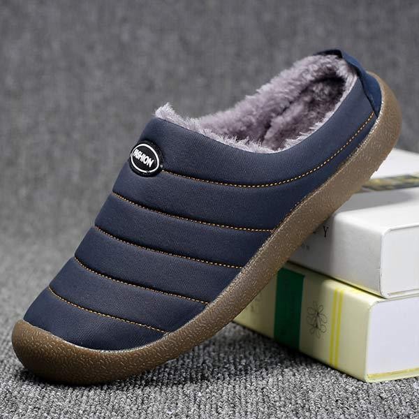 Pantuflas de algodón cálidas de invierno
