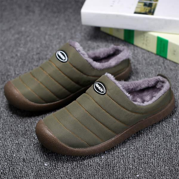 Pantuflas de algodón cálidas de invierno
