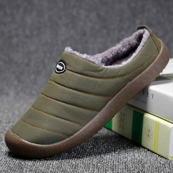 Pantuflas de algodón cálidas de invierno