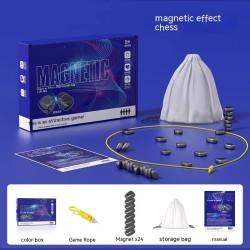 Juego de damas educativo de ajedrez de batalla magnética