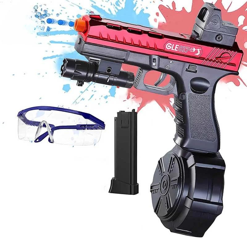 Pistola de bolas de gel de juguete Glock 17 con tambor
