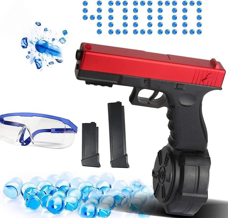 Pistola de bolas de gel de juguete Glock 17 con tambor