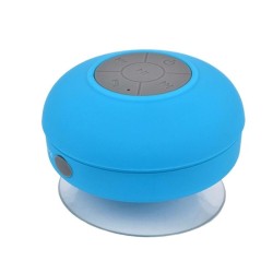 Mini altavoz portátil de ducha con subwoofer, inalámbrico y resistente al agua con Bluetooth.
