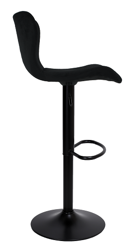 Taburete de bar negro