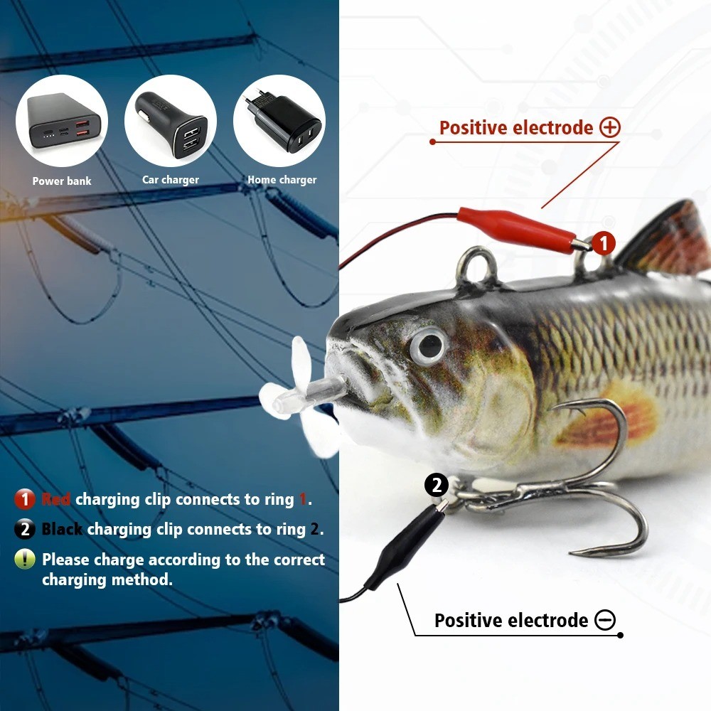 Señuelo de pesca electrónico