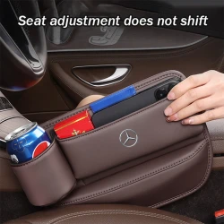 A partir del 50% de descuento en caja de almacenamiento para asiento de automóvil de cuero con logotipo exclusivo