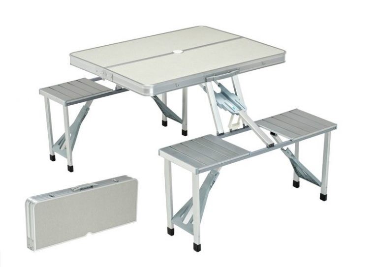 Mesa de camping plegable para picnic