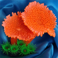 Acuario de coral artificial submarino, plantas acuáticas, decoración para el hogar