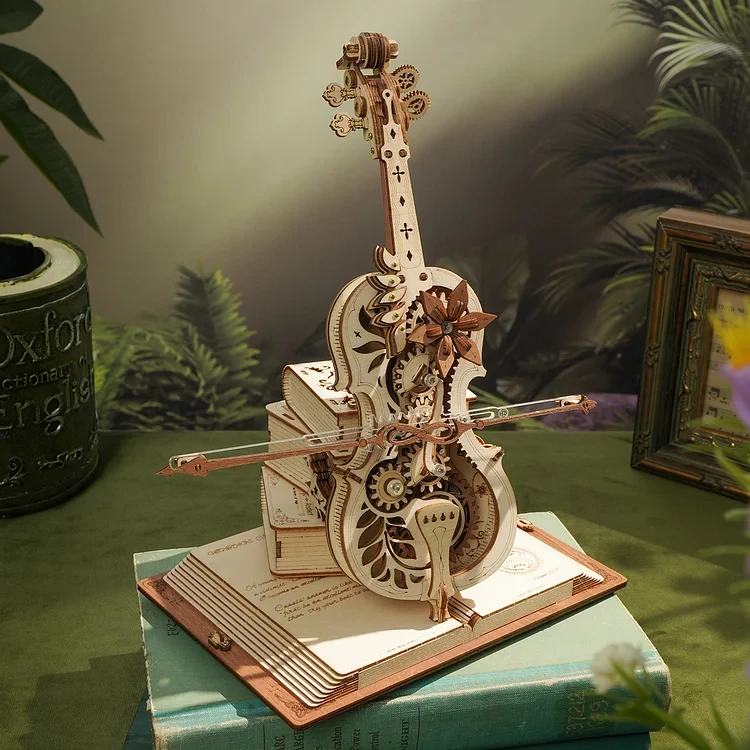 Rompecabezas de madera musical