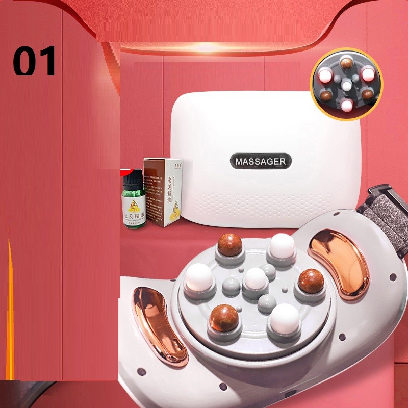 Almohadilla térmica menstrual y masajeador abdominal