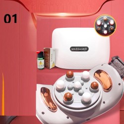 Almohadilla térmica menstrual y masajeador abdominal