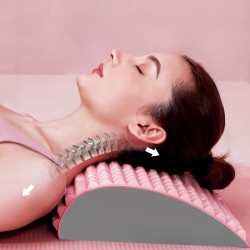 Almohada para estirar el cuello y la espalda