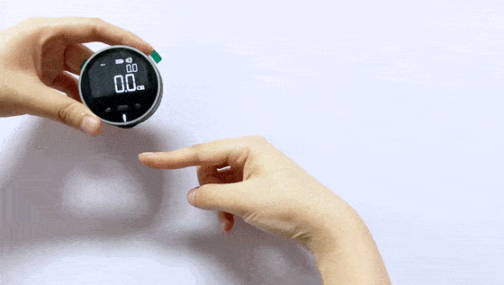 Regla de medición electrónica de alta precisión con pantalla LCD digital