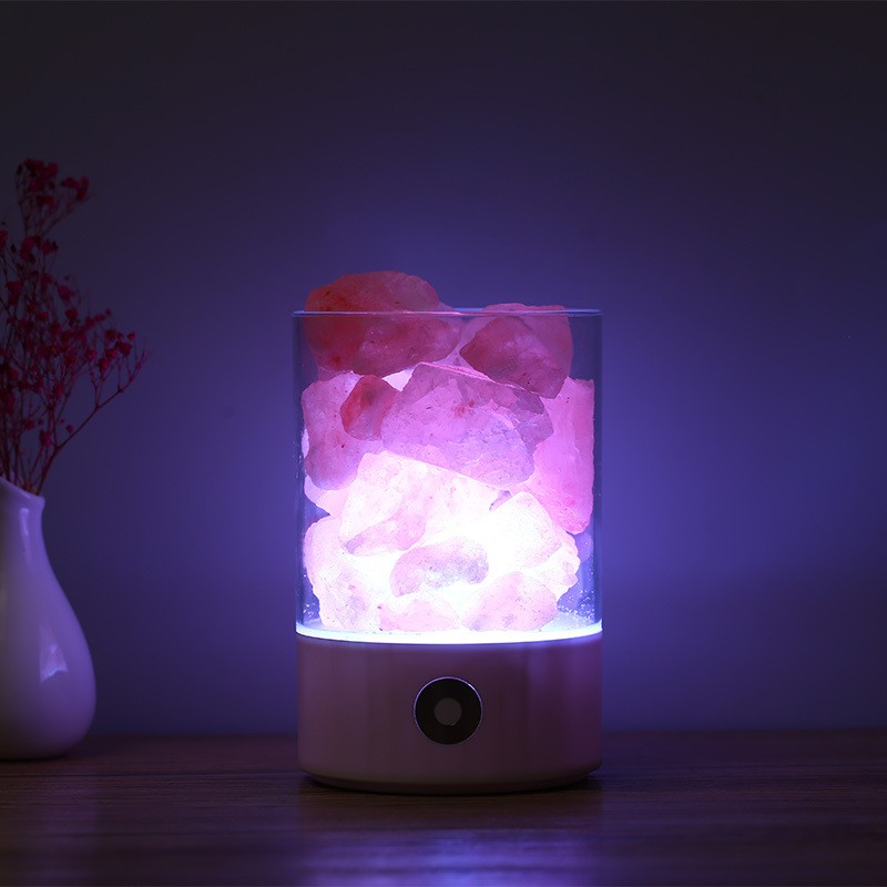 Baliza LED USB CrystalGlow de sal del Himalaya