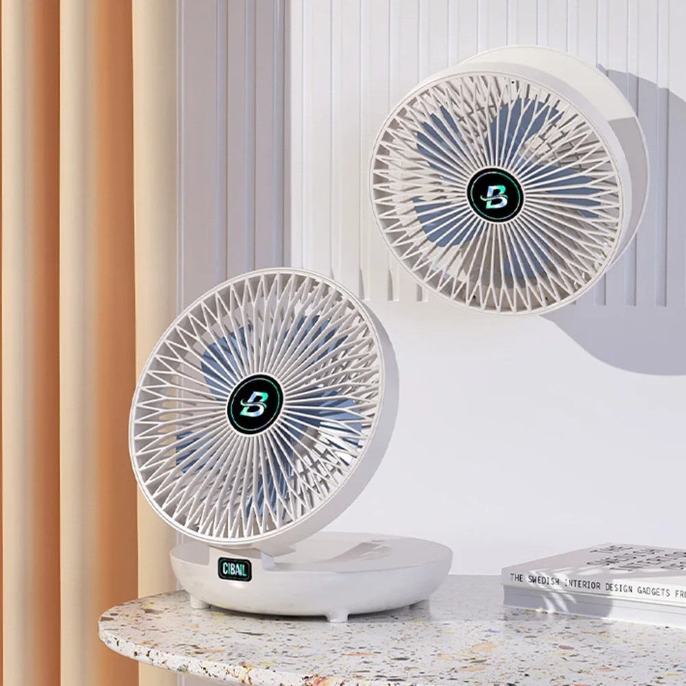 Mini ventilador portátil de pared