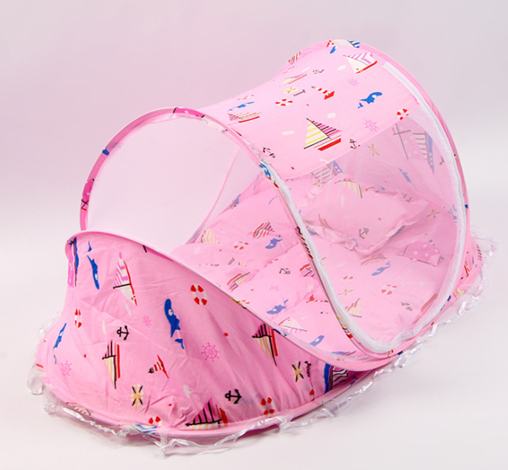 Conjunto de cuna y red de almohada portátil 2 en 1 CozyNest