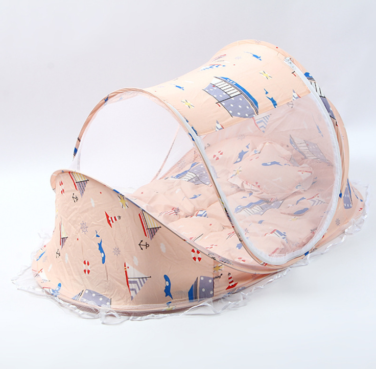 Conjunto de cuna y red de almohada portátil 2 en 1 CozyNest