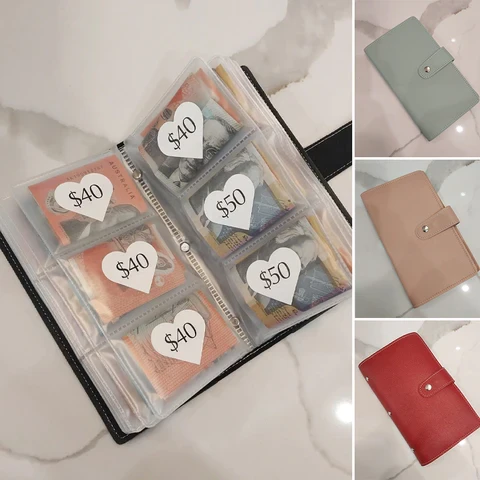 Libro de desafío de ahorro de 96 sobres