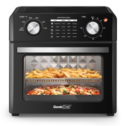 Freidora de aire y horno tostador 4 en 1 de 10 cuartos
