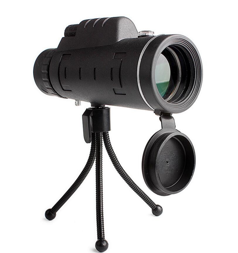 Kit de telescopio monocular todo en uno con brújula y soporte para teléfono inteligente