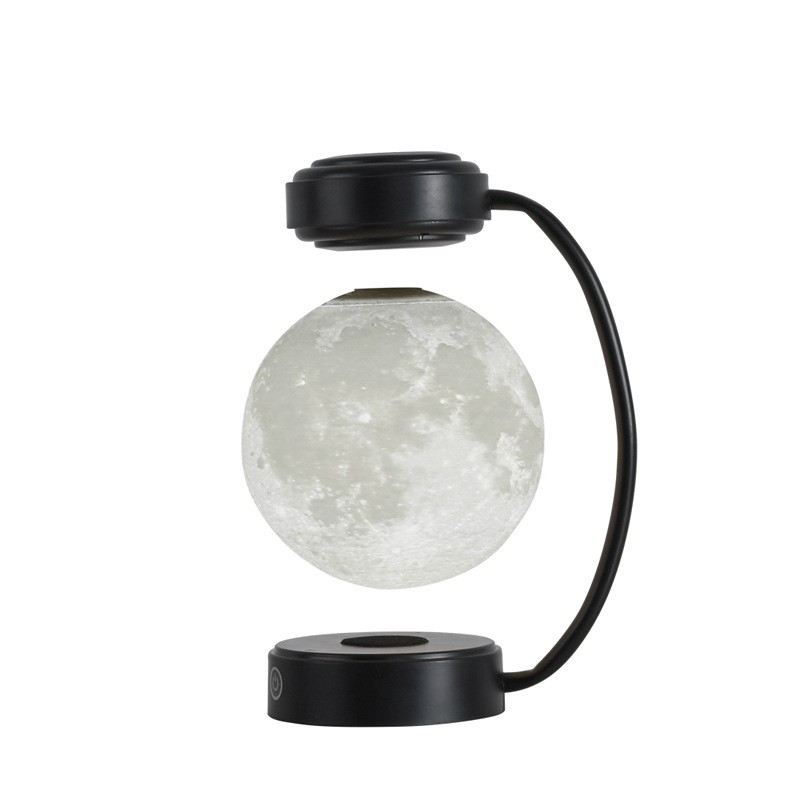 Esfera de luz de luna levitando