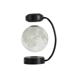 Esfera de luz de luna levitando