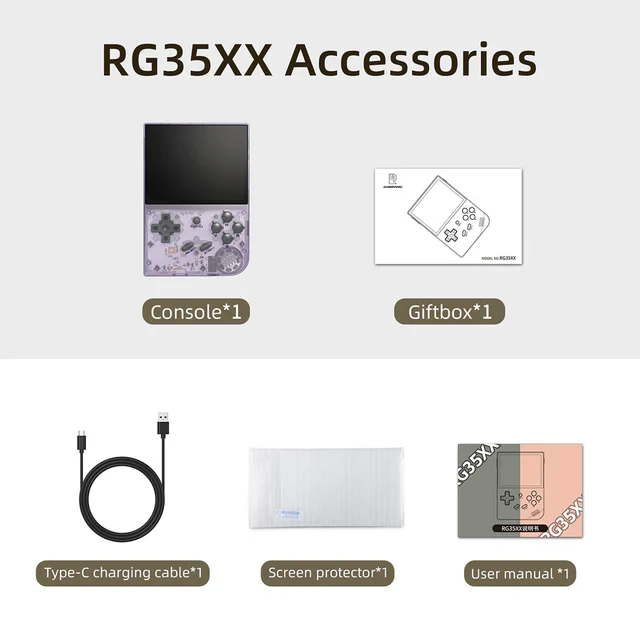 Consola de juegos portátil retro ANBERNIC RG35XX