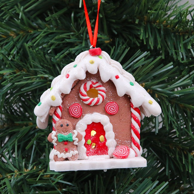 Adorno navideño de arcilla luminosa con LED GlowHome