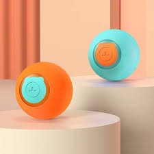 Pelota interactiva que rebota para gatos que se mueve sola