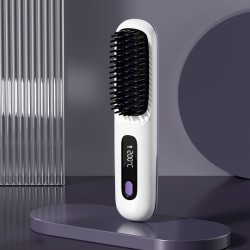 Cepillo alisador de cabello inalámbrico SwiftStyle