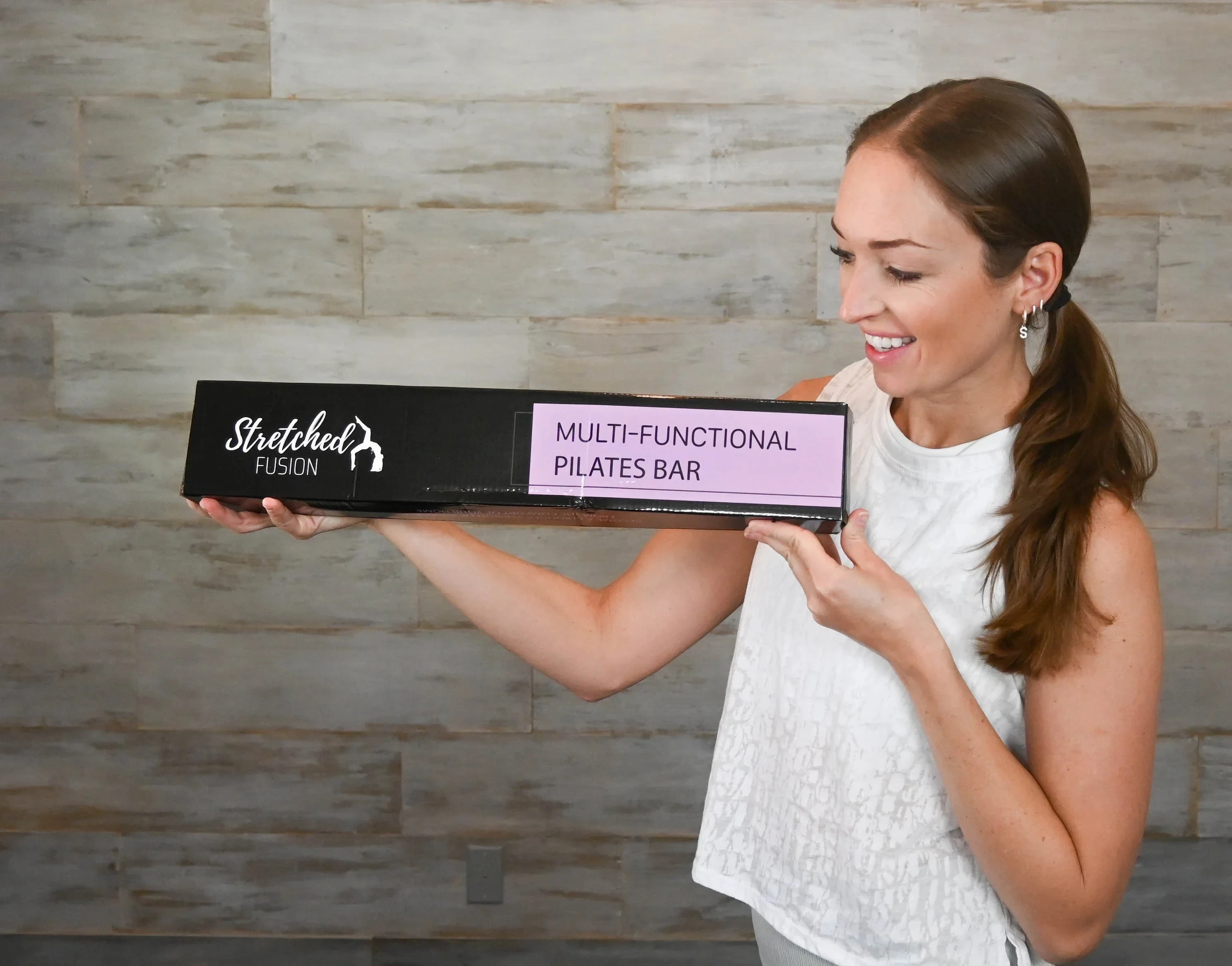 Barra de Pilates Fusion estirada