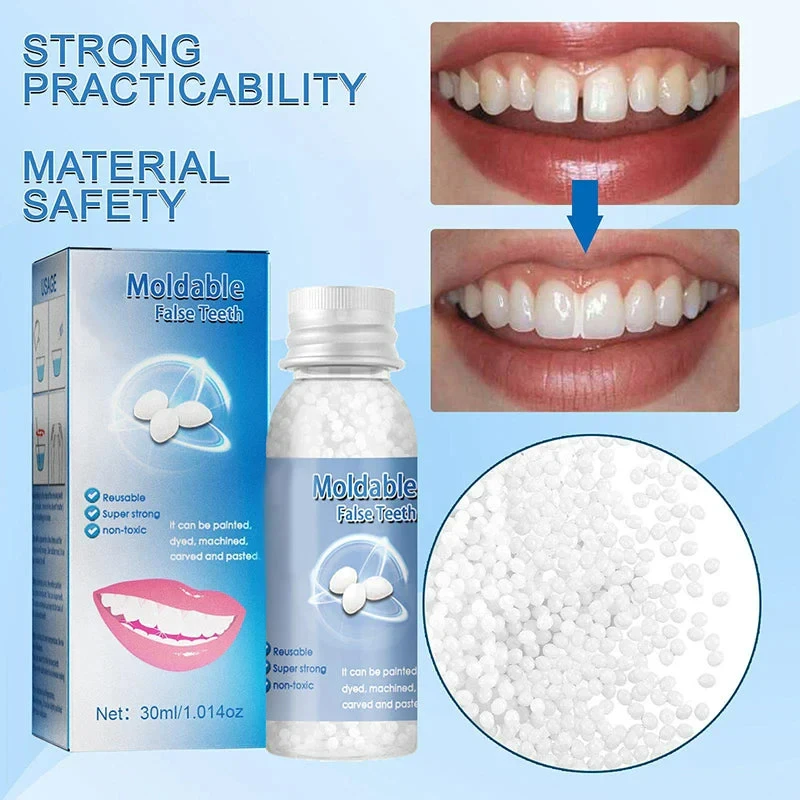 Kit de reparación de dientes temporales moldeables