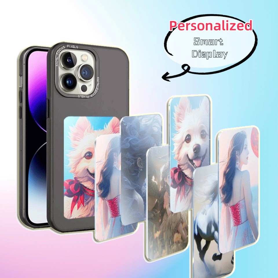 Funda de teléfono personalizada con tinta electrónica