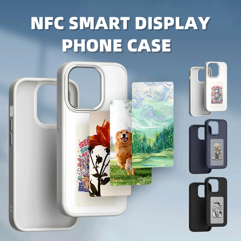 Funda de teléfono personalizada con tinta electrónica