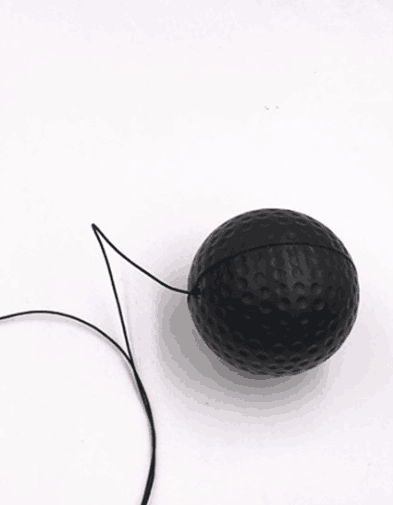 Diadema con pelota de reflejos de boxeo